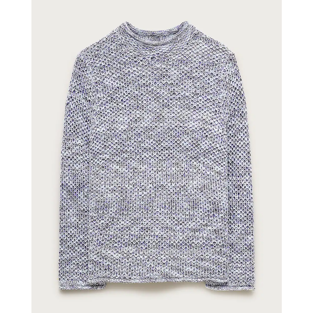 J.Crew Space dyed Rollneck trade sweater in Blue - Picture 1 of 2